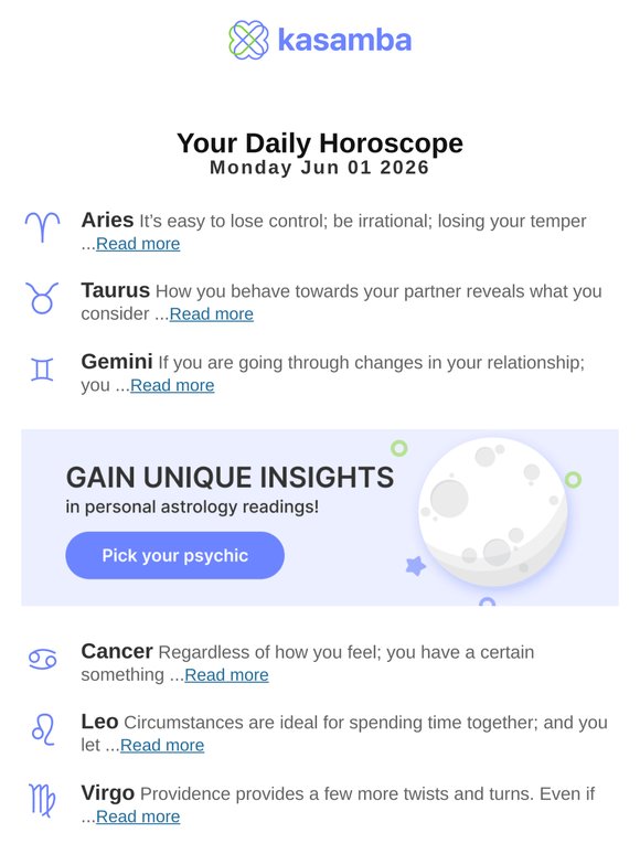 Your Zodiac Daily Forecast 🌟