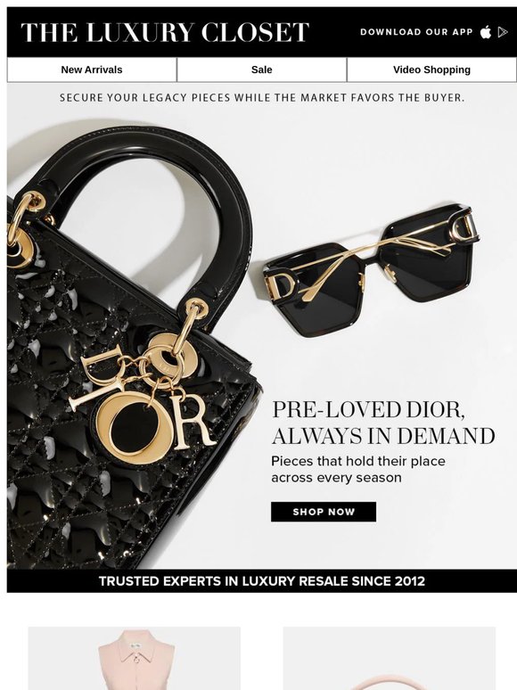 Pre-Loved Dior, always in demand