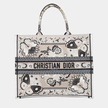 Embroidered Large Book Tote Ba