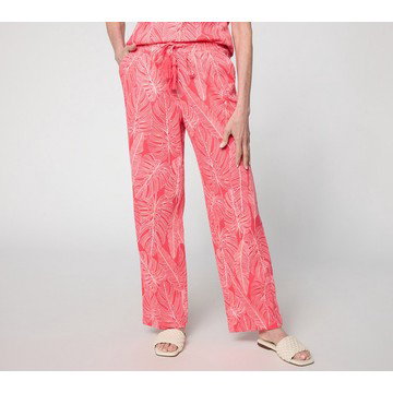 Belle by Kim Gravel Regular Packabelle Slay the Vacay Straight Pants