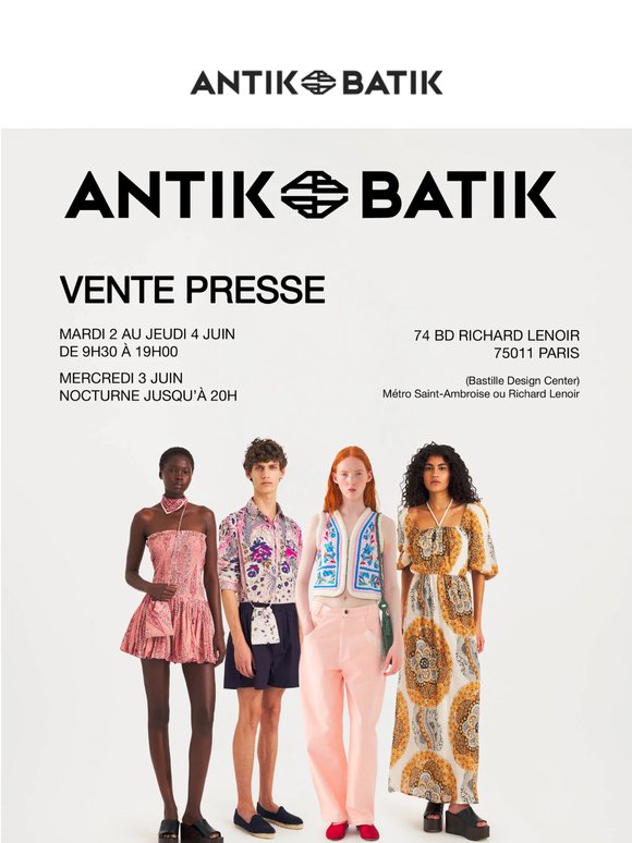 Rendez-vous demain à notre vente presse
