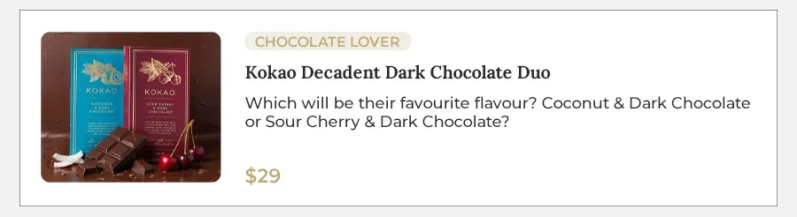 Kokao Decadent Dark Chocolate Duo