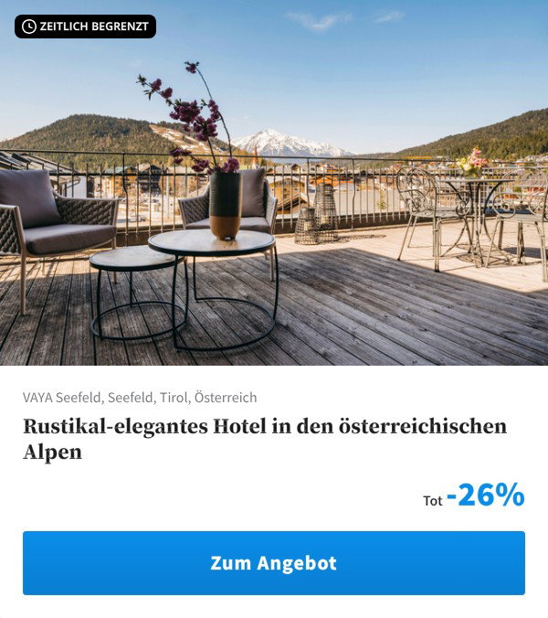 Rustikal-elegantes Hotel in den österreichischen Alpen