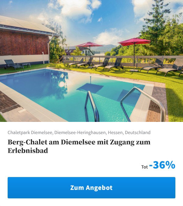 Berg-Chalet am Diemelsee mit Zugang zum Erlebnisbad