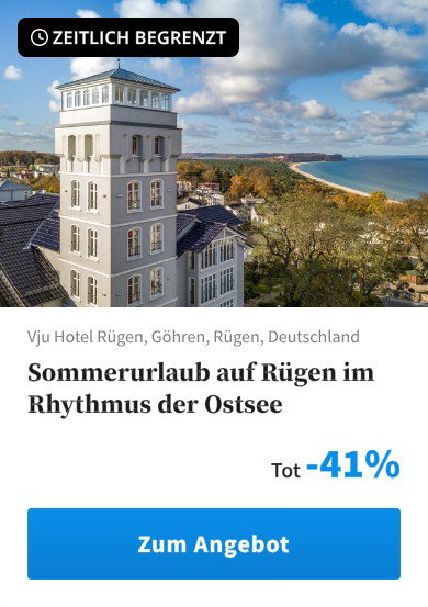 Sommerurlaub auf Rügen im Rhythmus der Ostsee