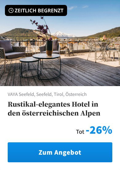 Rustikal-elegantes Hotel in den österreichischen Alpen