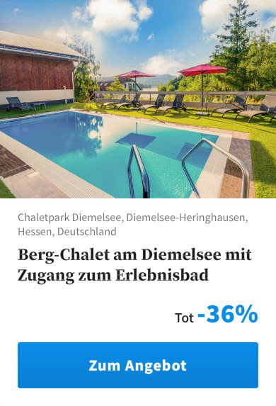 Berg-Chalet am Diemelsee mit Zugang zum Erlebnisbad