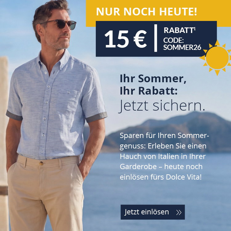 15 € Sommerrabatt