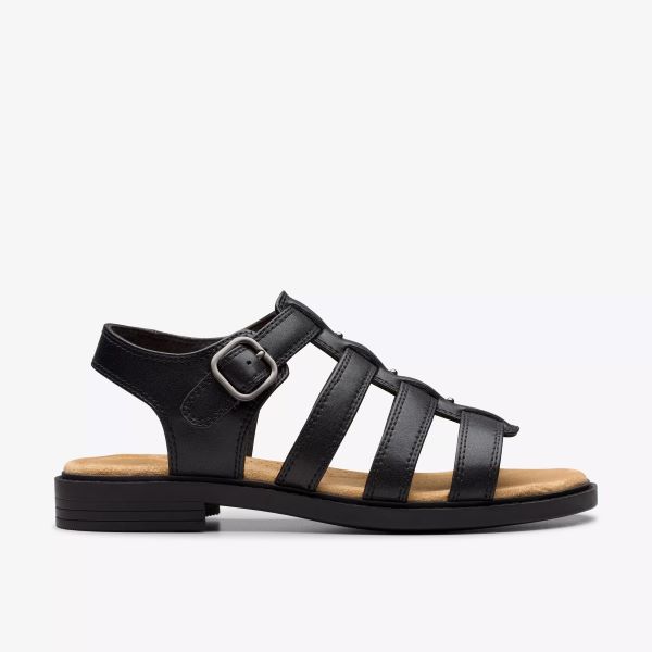 Clarks Trivanni Lux Black Leather