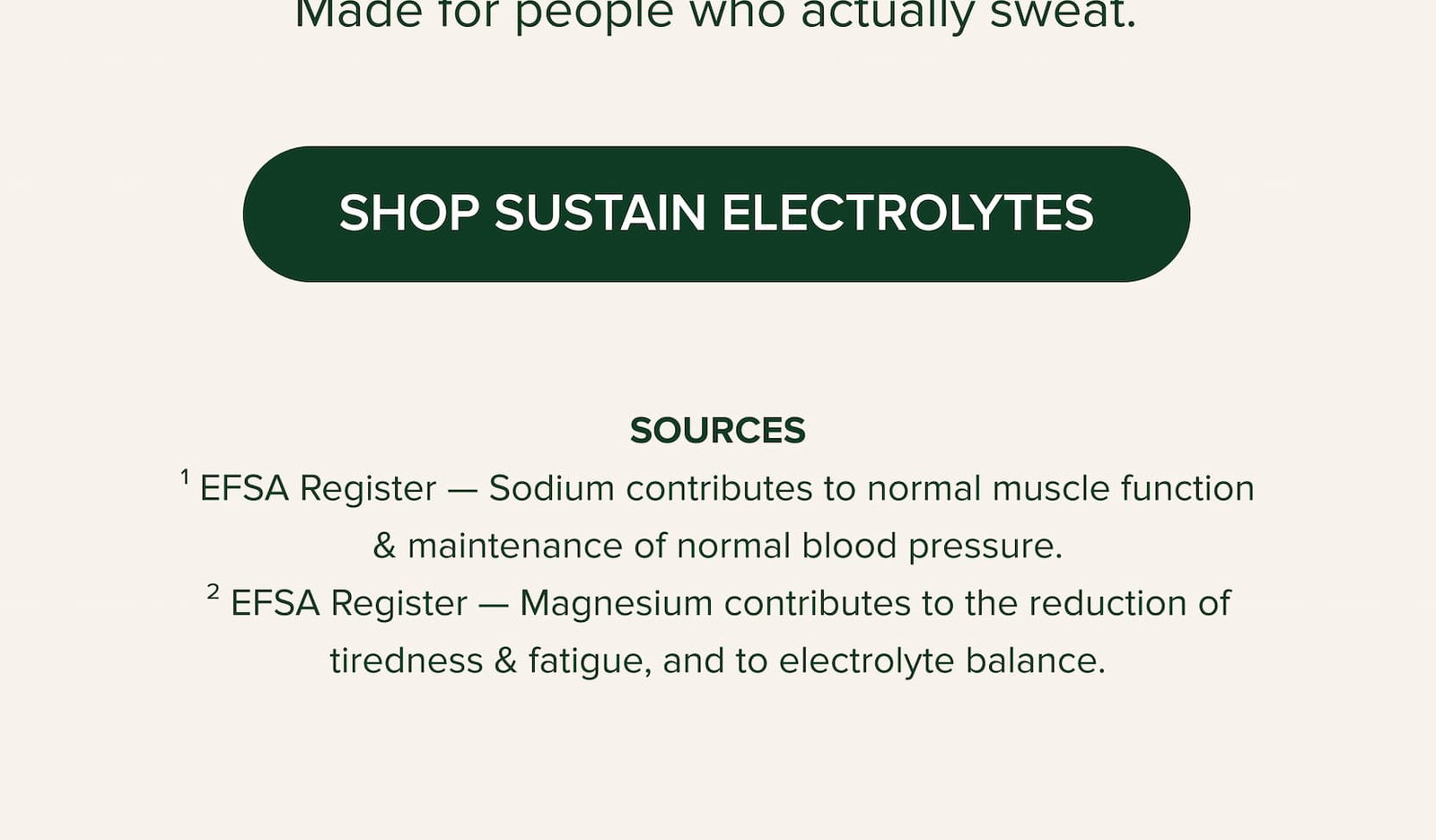 Shop Sustain Electrolytes