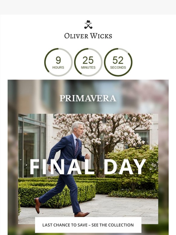 Today is the last day