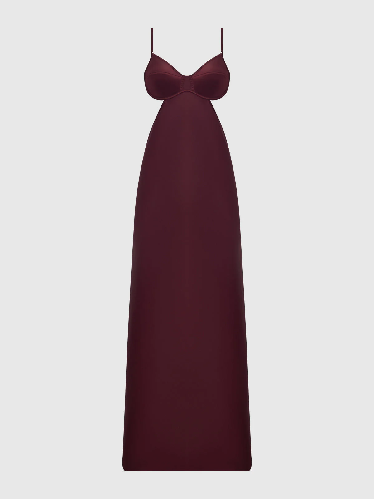 Petra Satin Monowire Cutout Gown