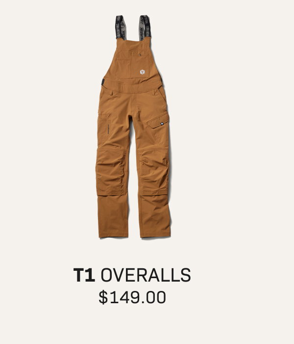 T1 Overalls in Sand