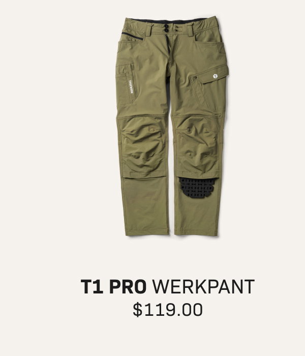 T1 Pro WerkPant in Olive