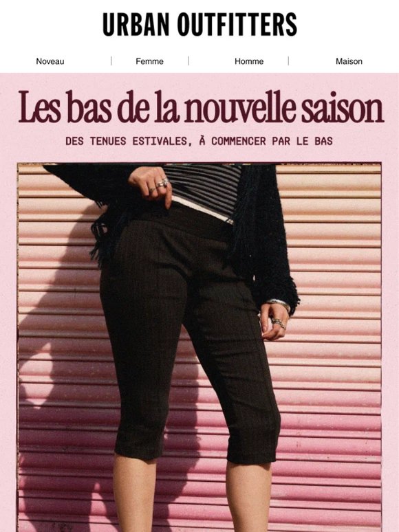De nouveaux bas viennent d'arriver