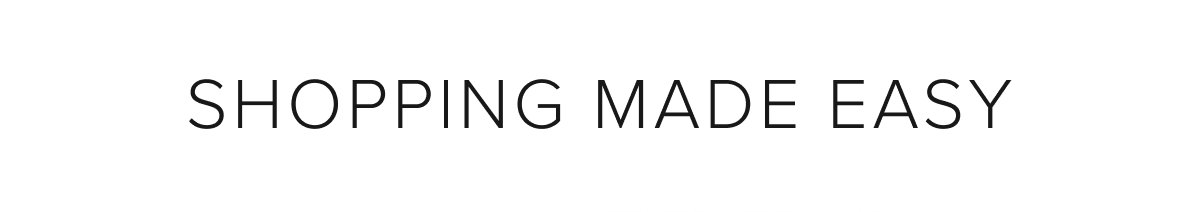 Shopping Made Easy