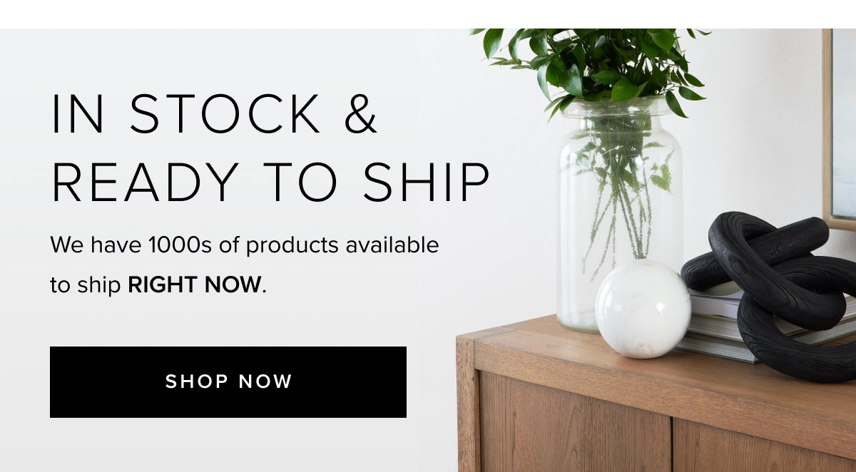 In stock & ready to ship. Shop now