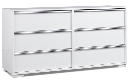 Doral White Dresser