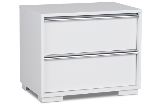 Doral White Nightstand