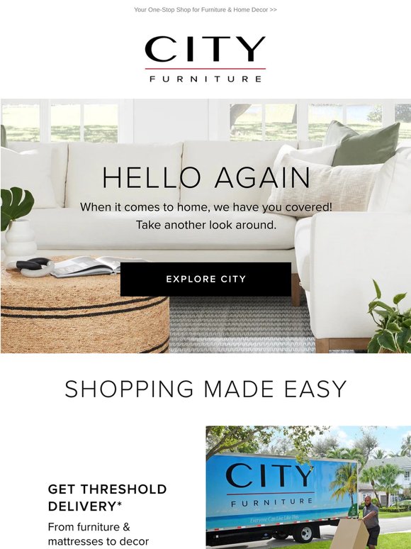 Worth a Second Look... Discover Everything CITY Has to Offer.