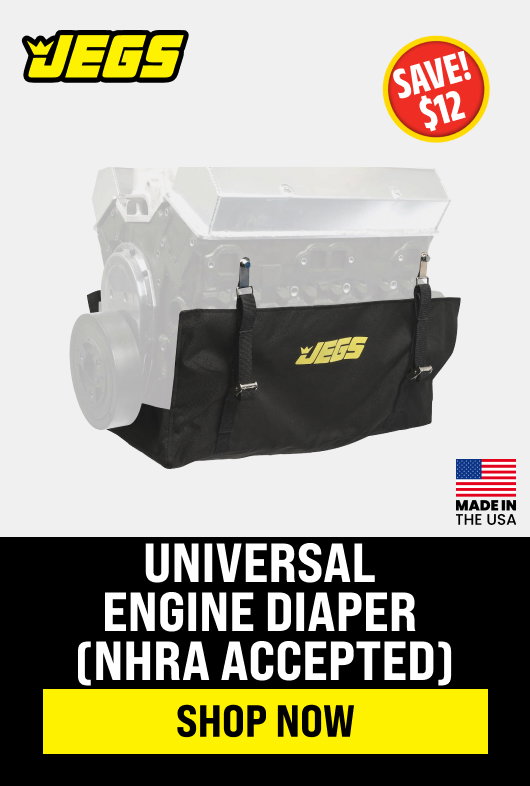 Universal Engine Diaper (NHRA Accepted)