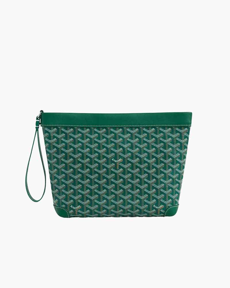 Compact Everyday Travel Style Card Holder Pouch - Green / One Size