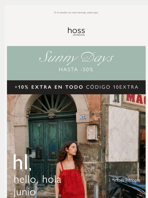 hI* hello, hola junio ❤️ Ahora 10% EXTRA en TODO