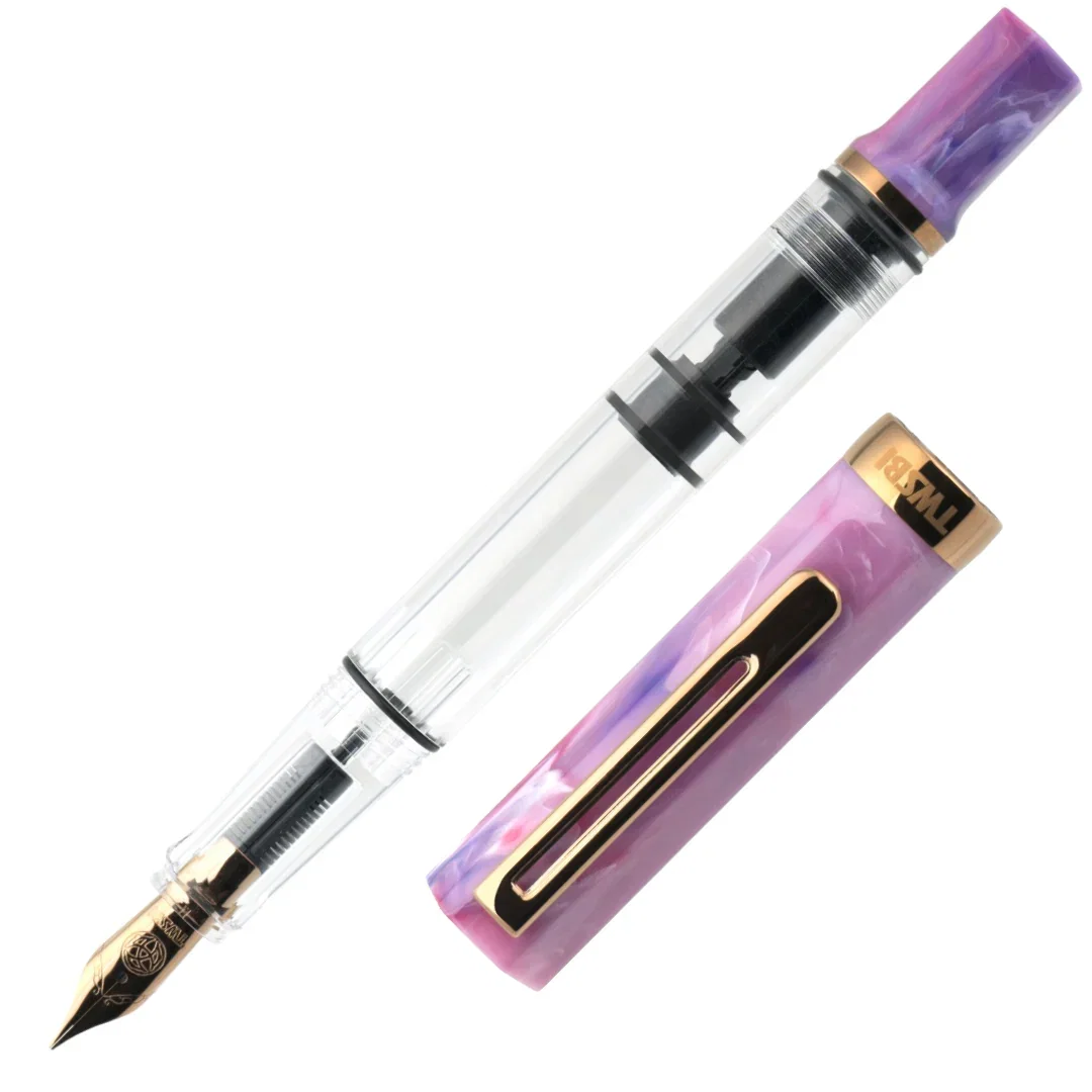 Image of TWSBI Eco Fountain Pen Fluorite Purple with Bronze