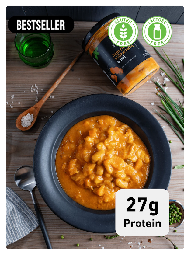 hähnchen süsskartoffel bowl