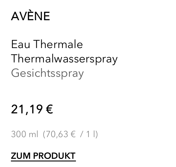 Produktbeschreibung Produktempfehlung Produkt 1