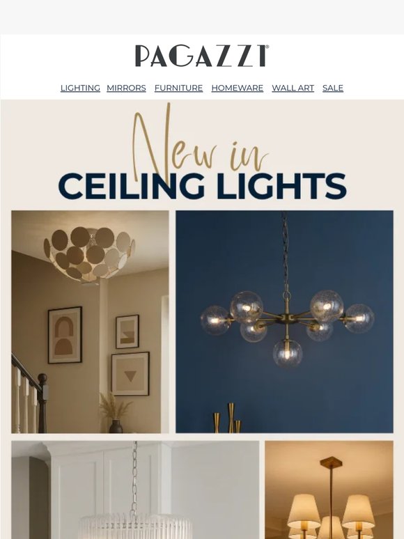 New Ceiling Lights We Think You'll Love ✨😍