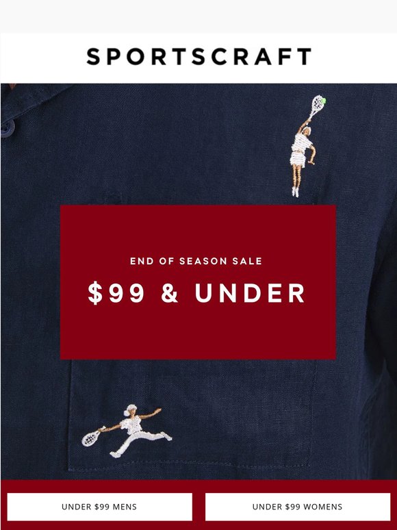 SALE | $99 And Under