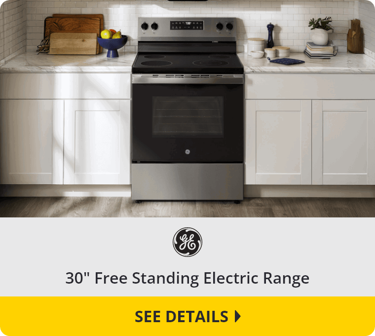 GE 30" Free Standing Electric Range