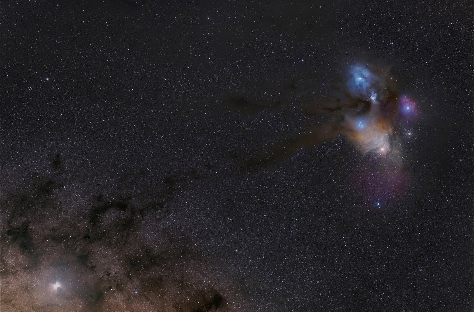 Rho Ophiuchi Cloud Complex by Andrew Fryhover