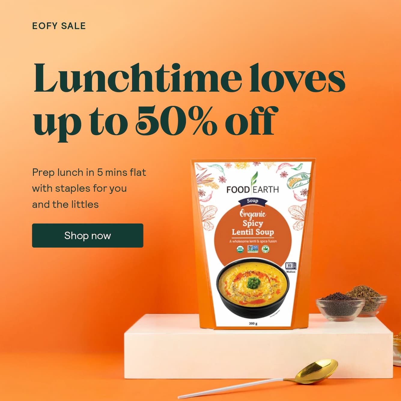 EOFY Sale: up to 50% off