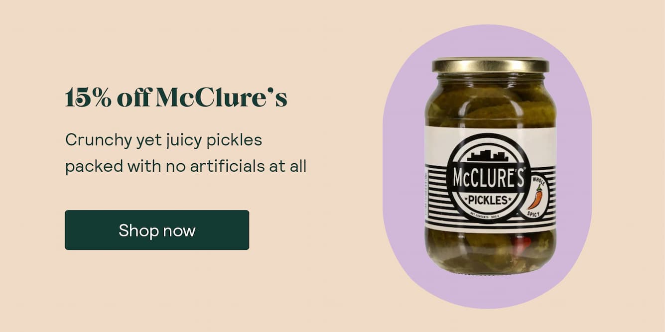 Shop McClure’s 15%