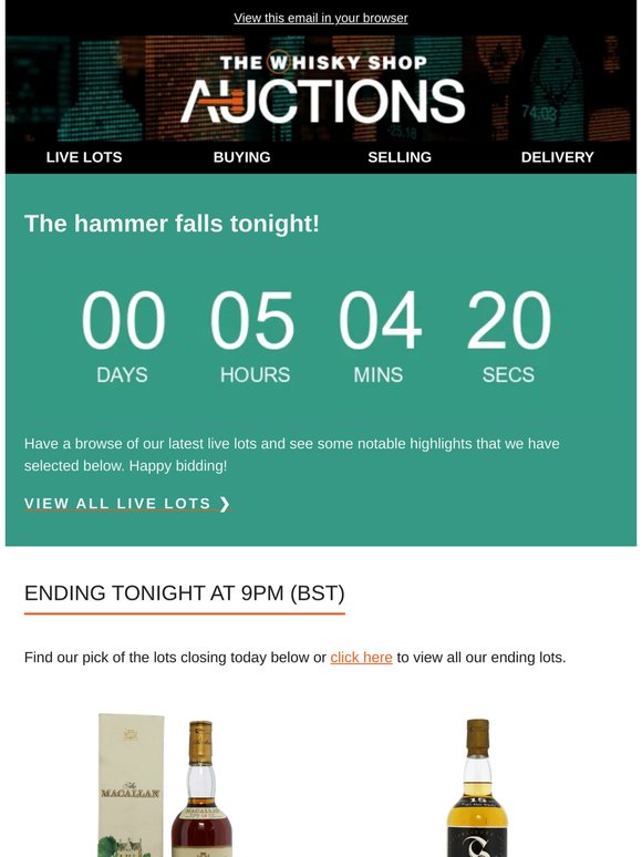 The hammer falls tonight!