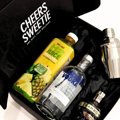 French Martini Cocktail Kit Hamper - Large