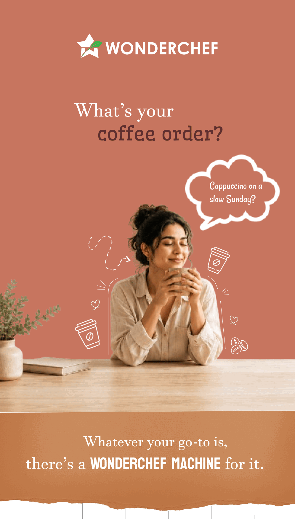 Coffe Machine Landing Page