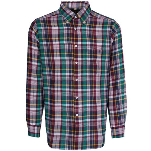 Madras Classics Long Sleeved Shirt - Green Check
