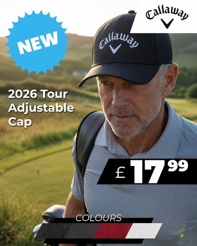 Callaway Golf Mens 2026 Tour Logo Adjustable Baseball Cap