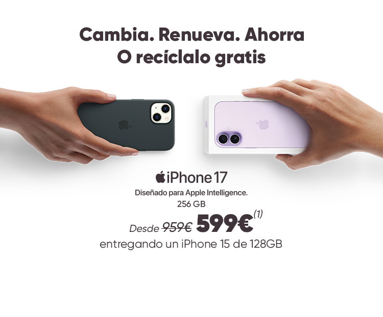 CAMBIA. RENUEVA. AHORRA O RECÍCLALO GRATIS