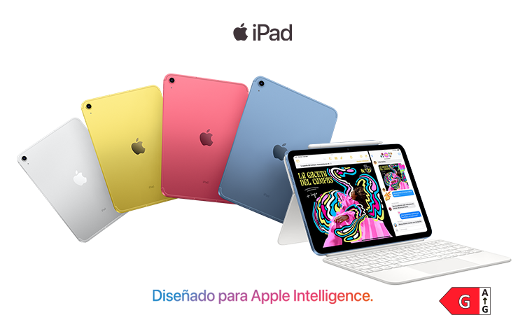 IPAD. DISEÑADO PARA APPLE INTELLIGENCE