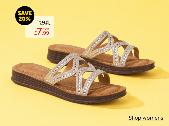 SAVINGS on selected sandals