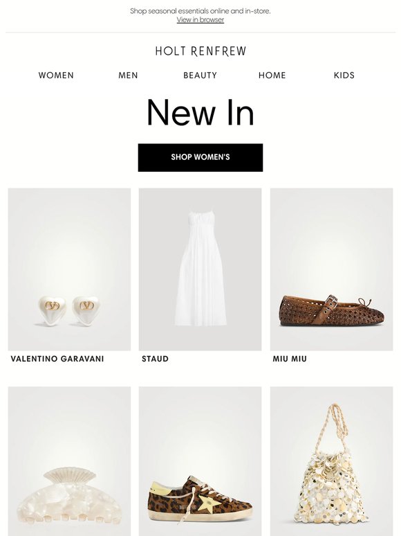 New In | Sizzle in Summer Whites