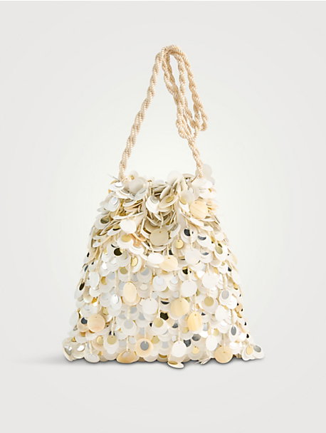 Gala Beaded Clutch