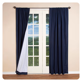 357338 Microfiber energy-saving curtains