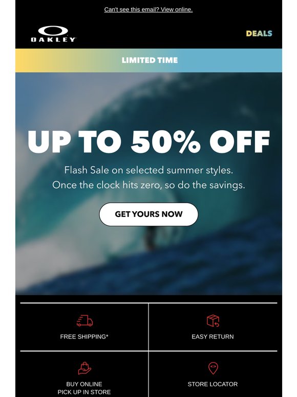 Up to 50% Off | For a Limited Time