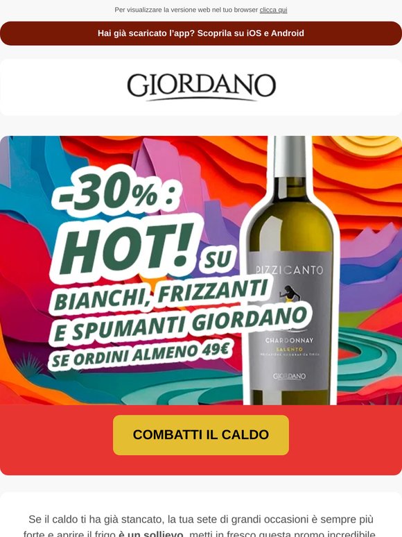 Hot! -30% su bianchi, frizzanti e spumanti: scopri il codice