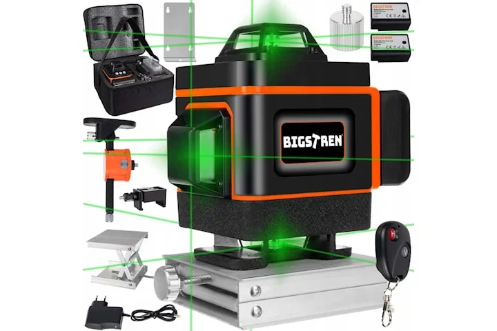 4D Krysslaser / Linjelaser 360 grader